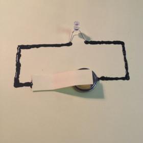 Fun circuits with conductive paint
