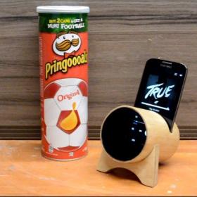 From Pringles box to Acoustic Amplifier