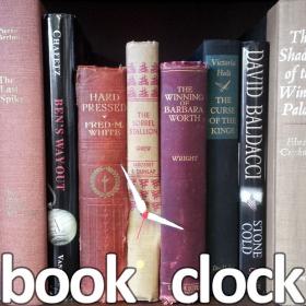 book clock