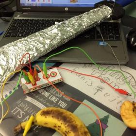 Real Fruit Ninja with Makey Makey/ Scratch Programming