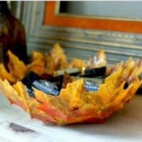 Homemade Leaf Bowl