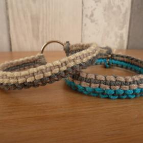 Double macrame bracelet