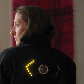 turn signal biking jacket